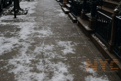 New York City Sidewalk Repair Winter Sidewalks